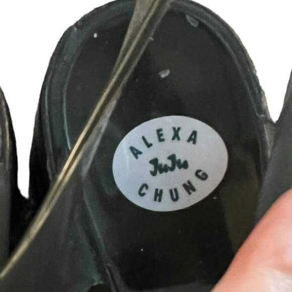 AlexaChung JuJu Jellies Smoke Gray Heeled Jelly Shoes UK 5 / US 7 - Picture 9 of 13